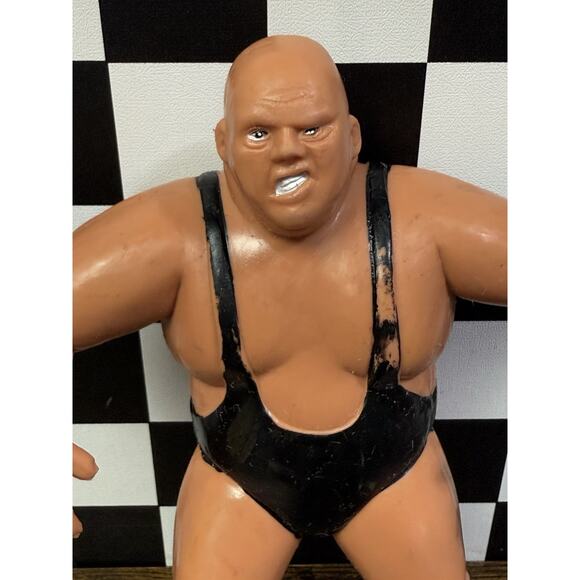 WWF LJN King Kong Bundy Vintage 1985 Titan Sports Wrestling Action Figure - Picture 6 of 10